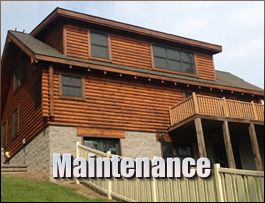  Sayre, Alabama Log Home Maintenance